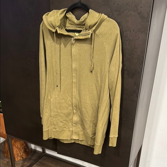 Life Is Good Tan Sweatshirt Hoodie Relaxed Fit - Picture 1 of 4